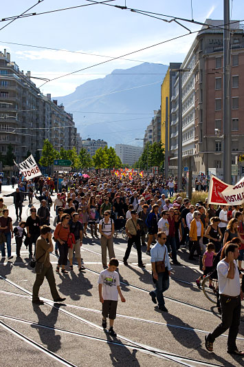 manifestation pour les retraites, 7/24